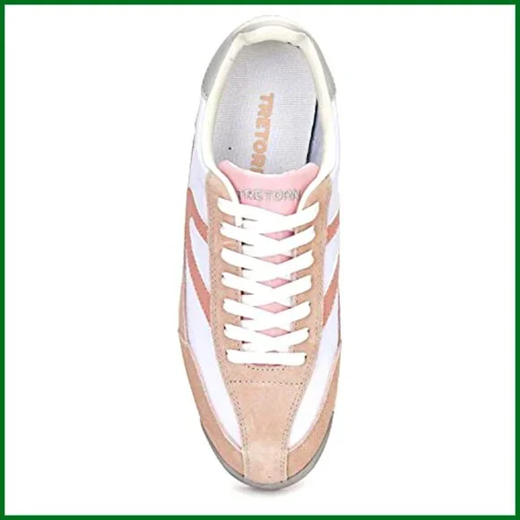 Casual Lace-Up Sneakers with Rubber Outsole and EcoOrtholite Insole